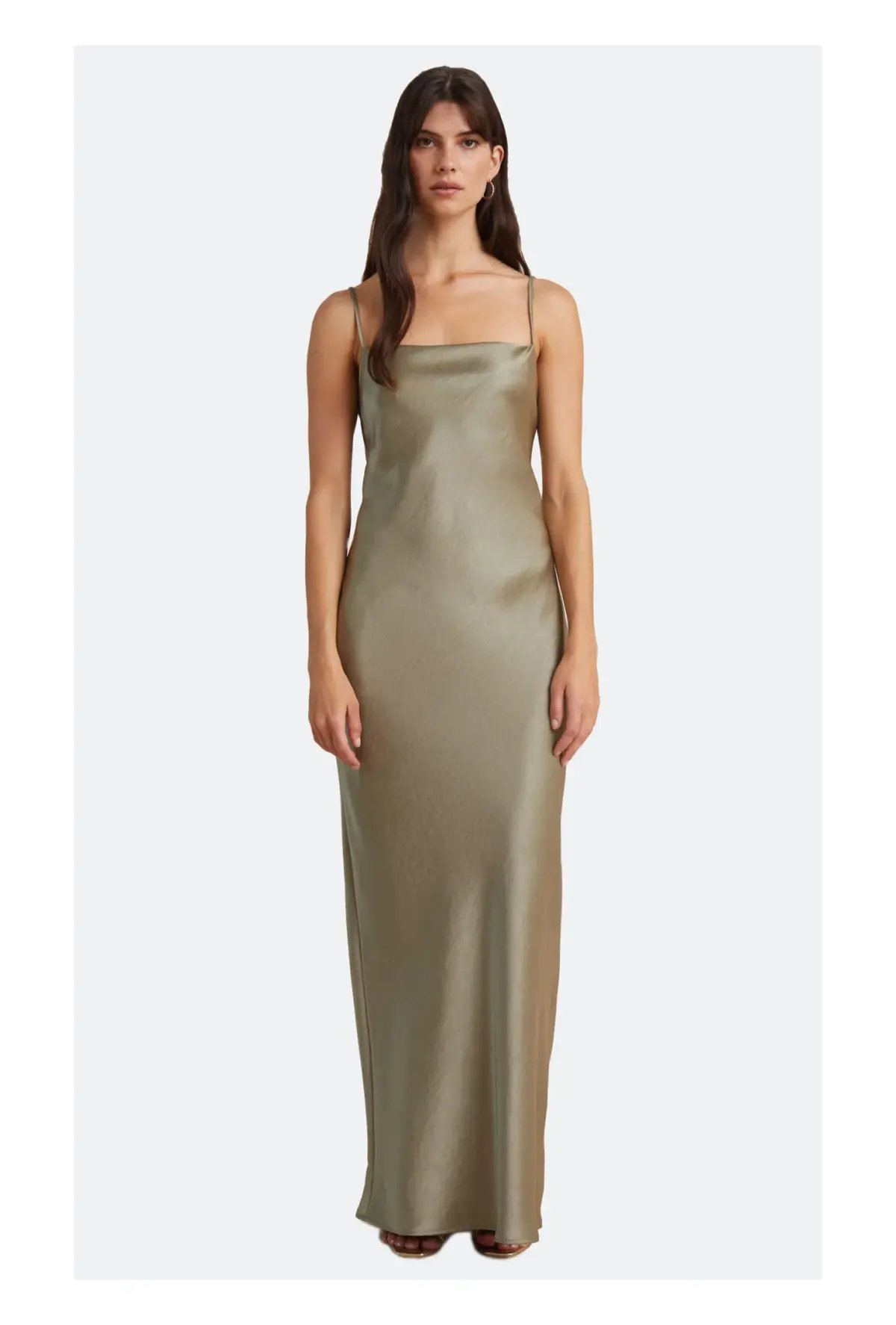 Bec & Bridge The Dreamer Tie Maxi Dress Green Size 6 photo 3