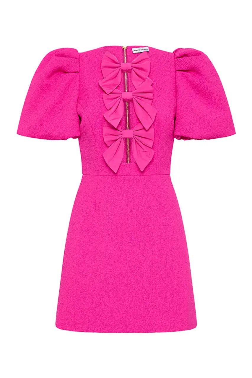 Rebecca Vallance Cecily Mini Dress Pink Size 10 photo 4