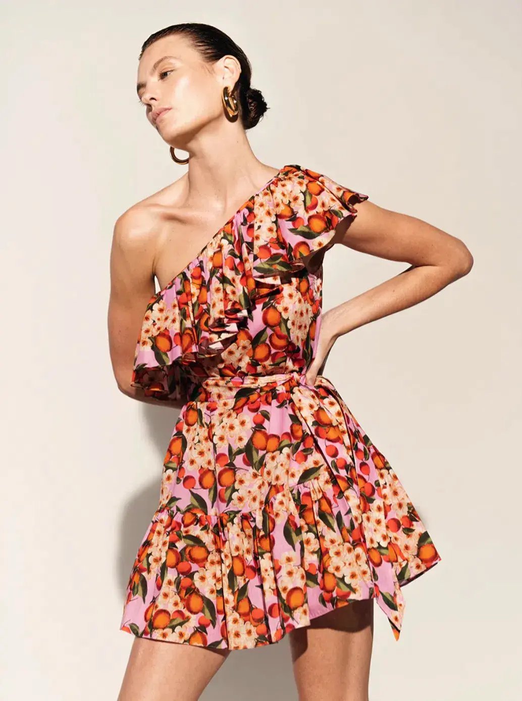 Borgo De Nor x Talia Collins Petra Linen Mini Dress Belisama Size 8 photo 3