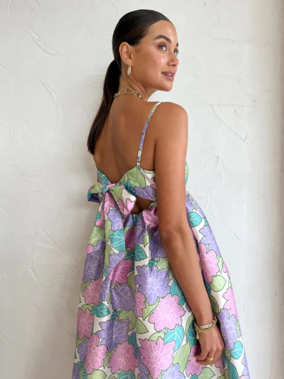 Alemais Luella Midi Dress Floral Size AU 10 photo 3