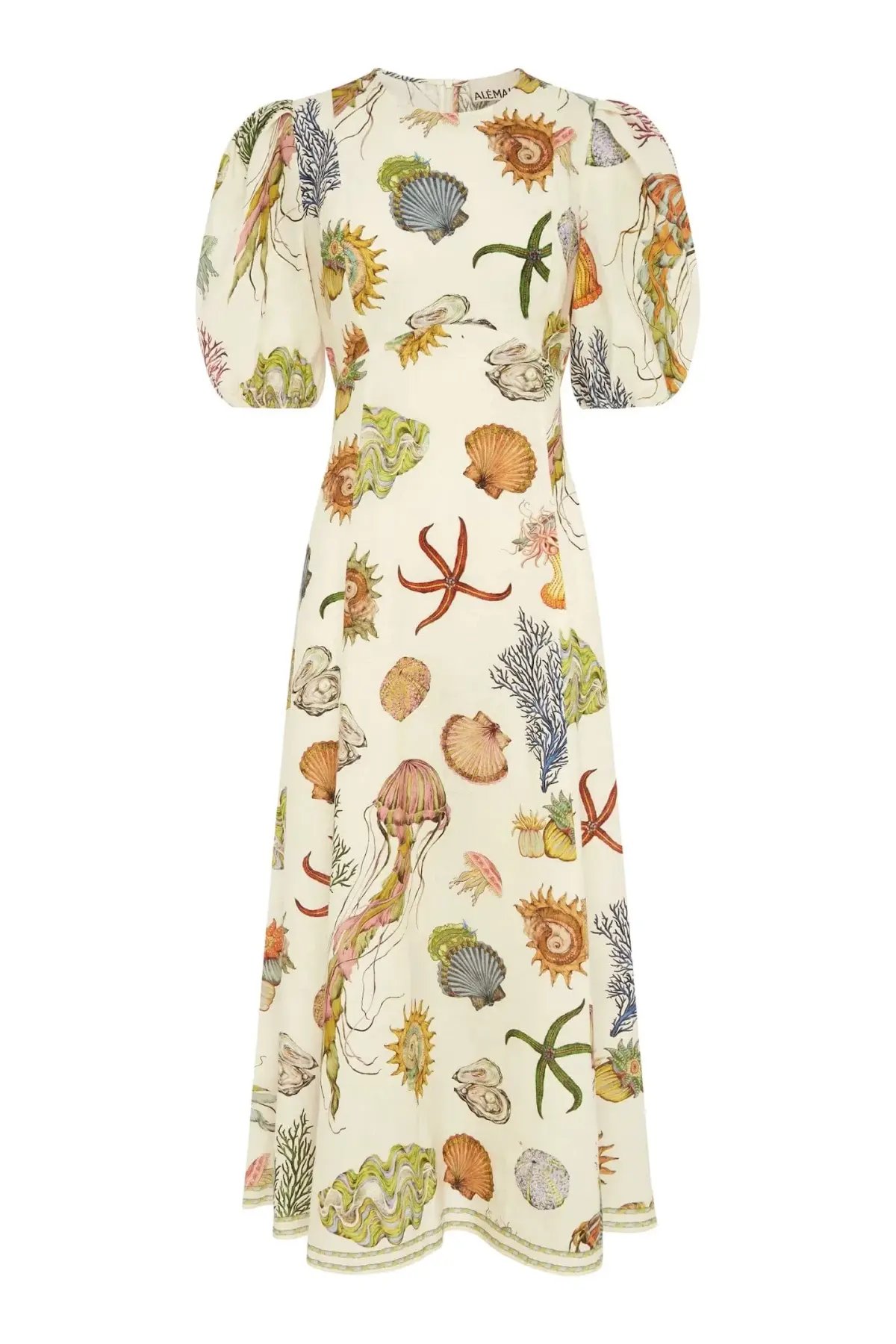 Alemais Sea Midi Dress Multicolour Size 10 photo 6