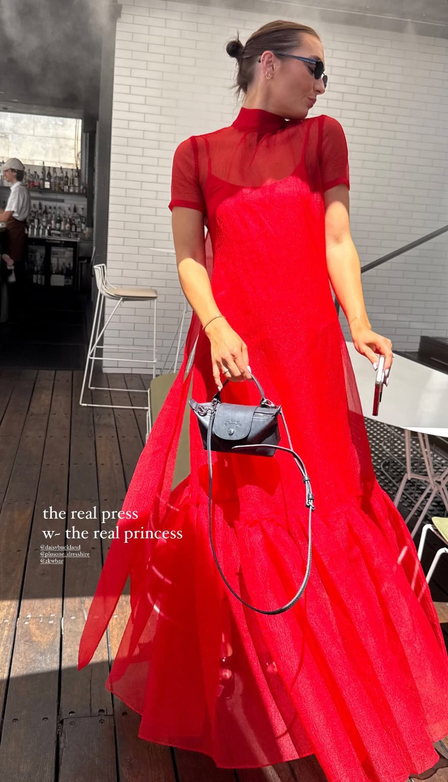 Staud Calluna Ruffled Organza Gown photo 3