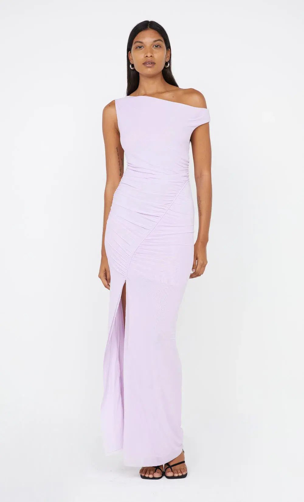 Bec & Bridge Sania Asym Dress Lilac Size 8 photo 2