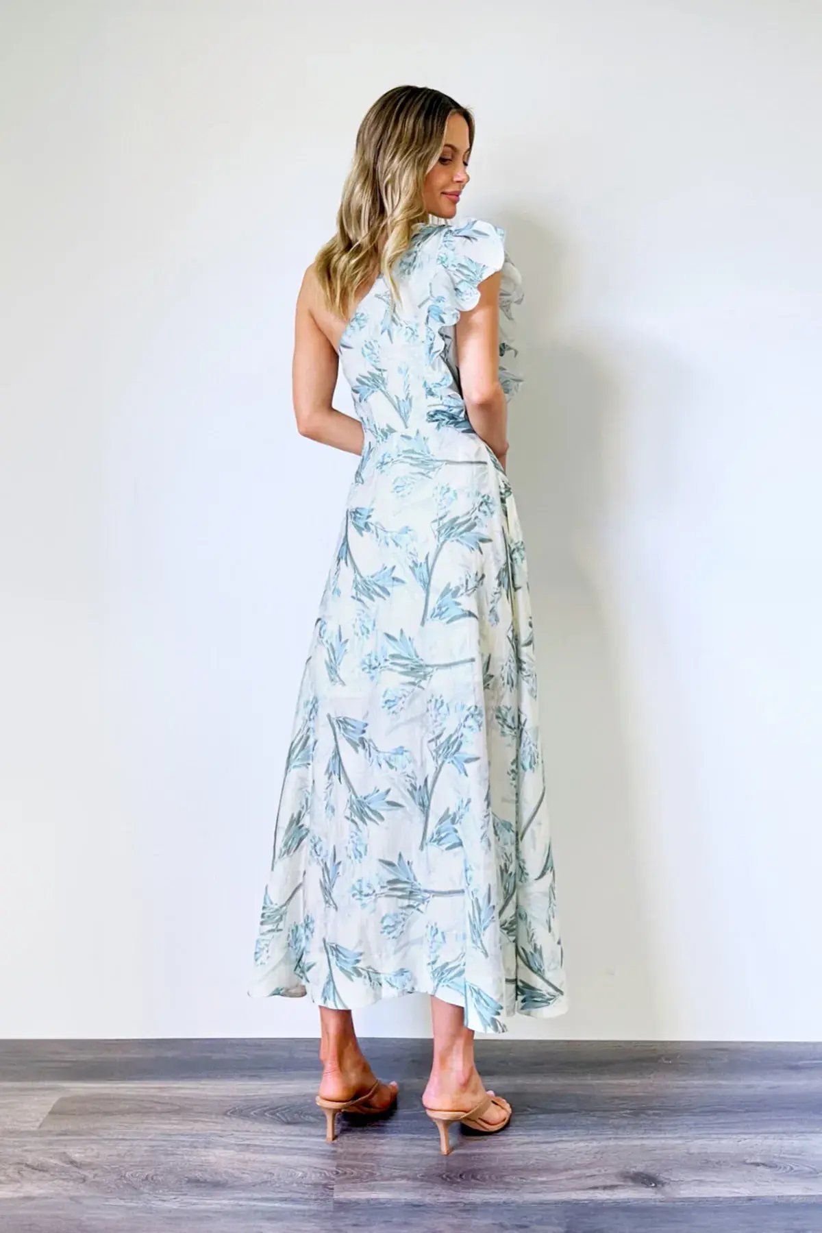Lakeyo Lizane Midi Dress Print Size AU 8 photo 3