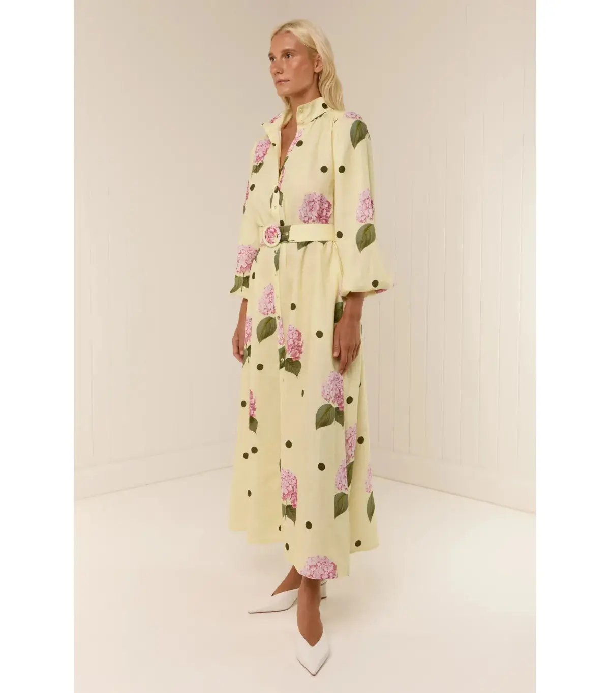 Palm Noosa Noddy Midi Dress Portofino Polka Dot Size AU 12 photo 2