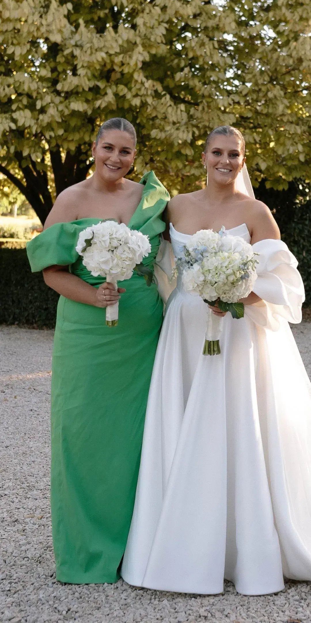 Rachel Gilbert Gia Gown Green Size 5 AU 16 photo 4