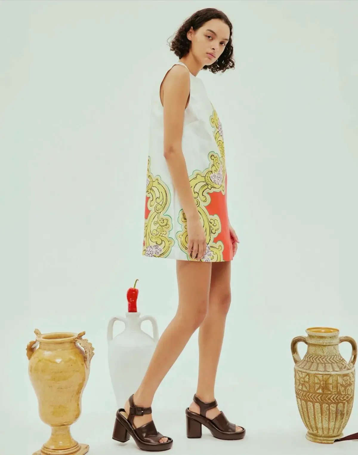 Alemais Sierra Mini Dress Print Size AU 8 photo 2