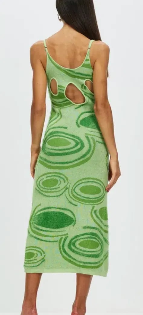 House of Sunny Hockney Dress Green Size 10 photo 2