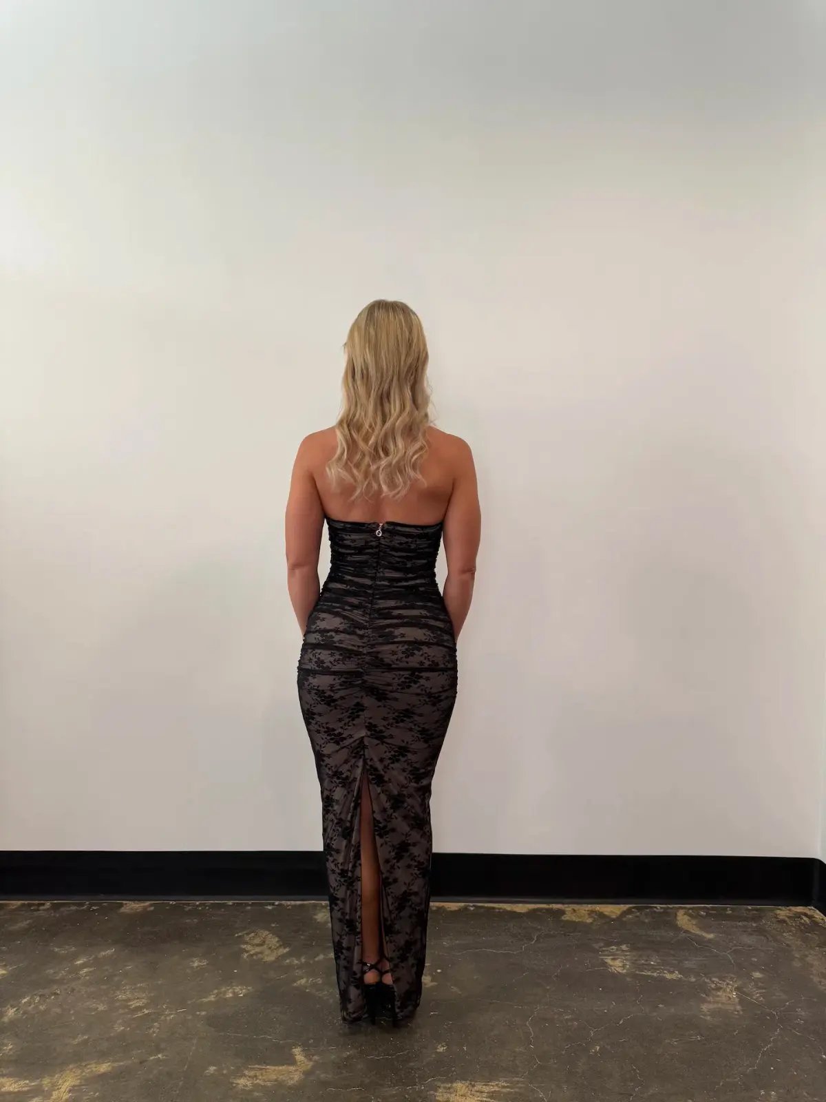 Nookie Arabella Halter Maxi Black Size AU 10 photo 4