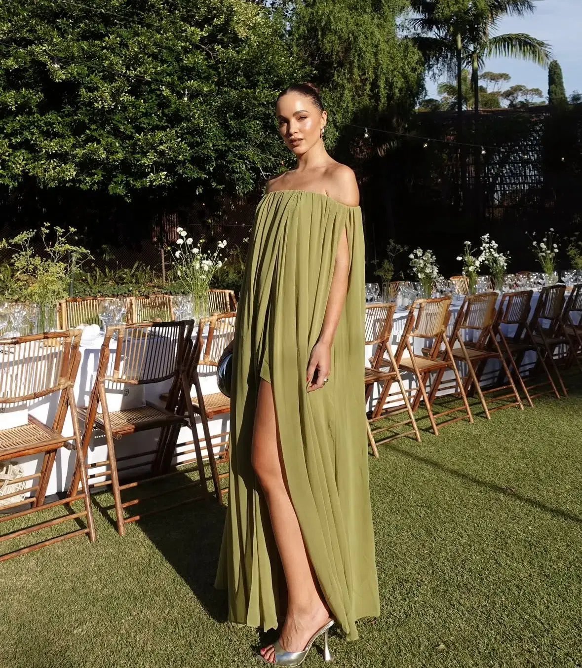 Sass & Bide Claret Dress in Olive Size 8 photo 6