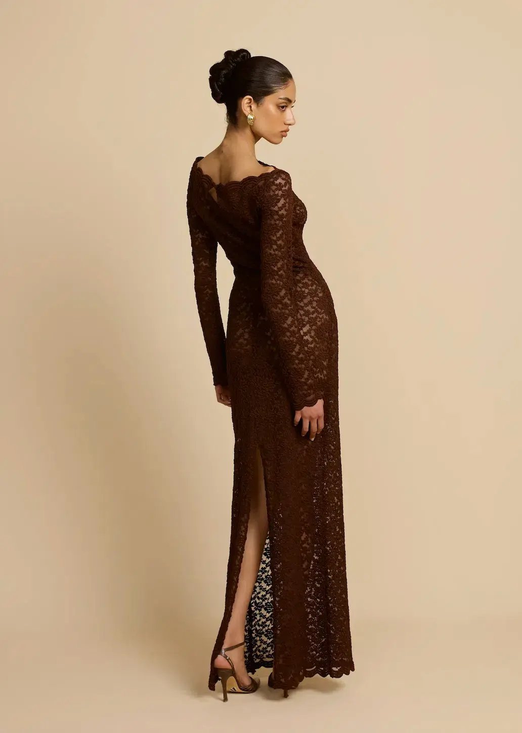 Arcina Ori Monet Maxi Dress Brown Size S / AU 8 photo 8
