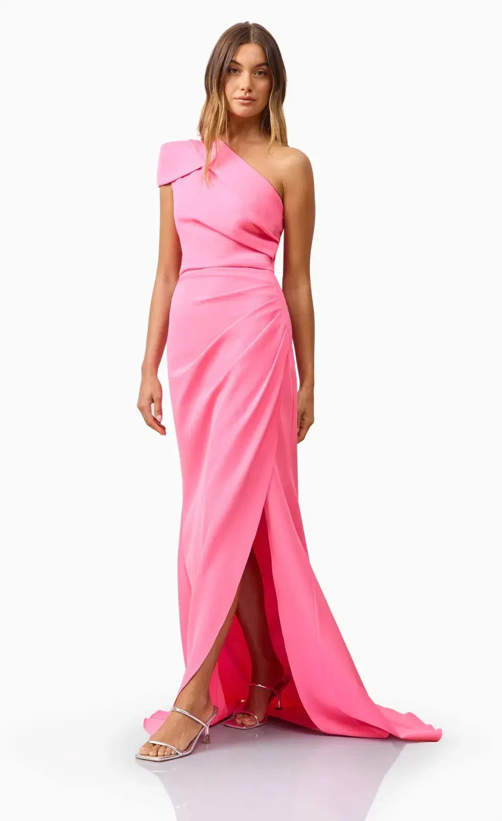 Elliatt Klara One Shoulder Gown in Pink XXL/AU 16 photo 6