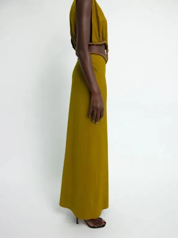 Christopher Esber Crystal Interweave Dress Size 8 photo 4