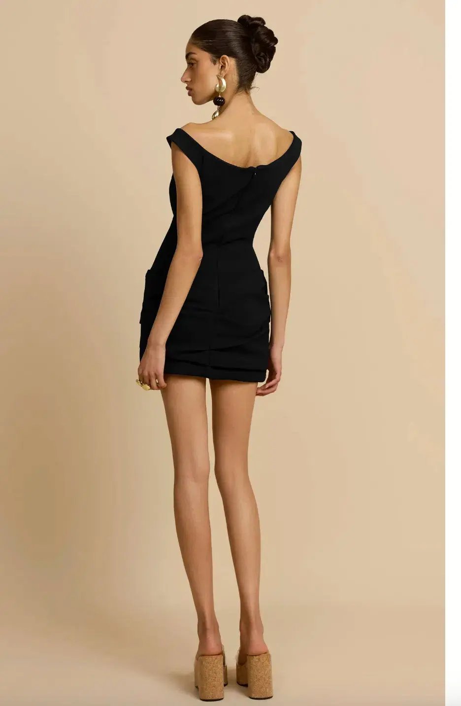 Arcina ori, AVERY DRESS BLACK, mini, size 8 photo 2