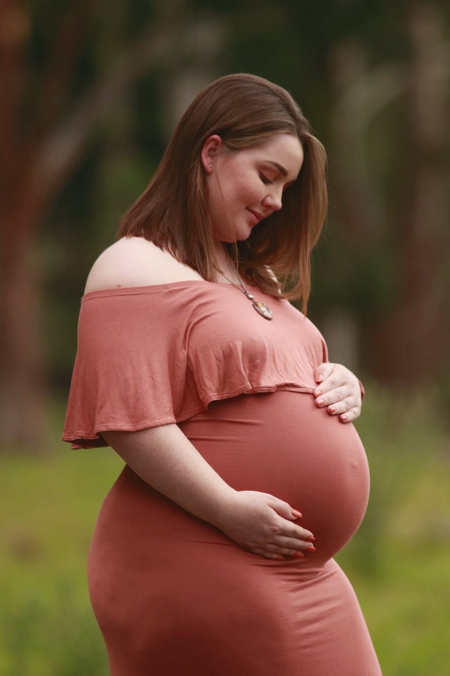Bloom Maternity Monaco Off The Shoulder Maxi photo 4