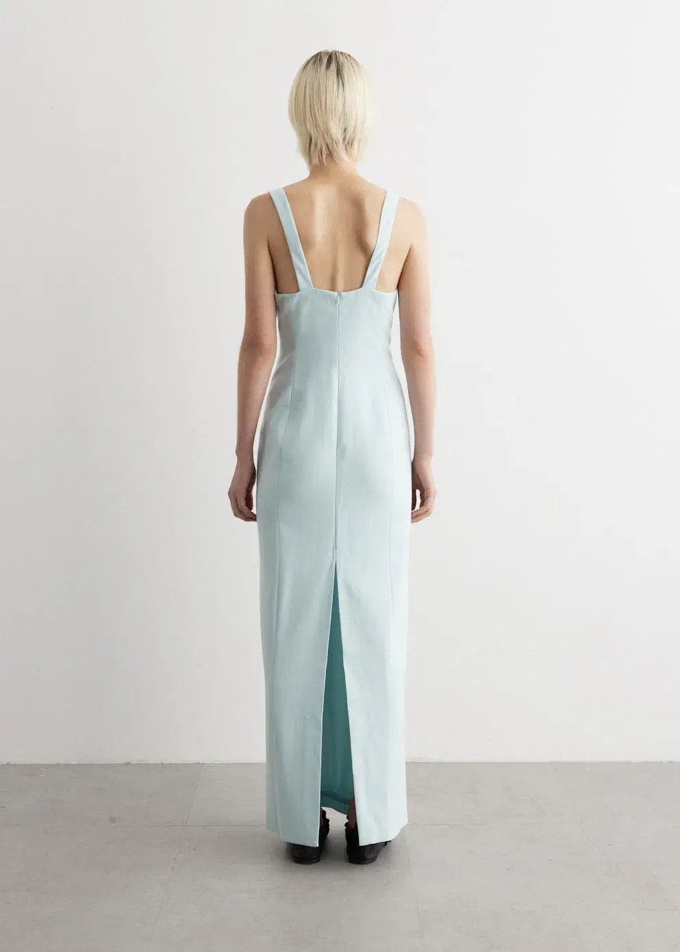 Anna Quan Ivana Dress Ice Blue Size 8 photo 2