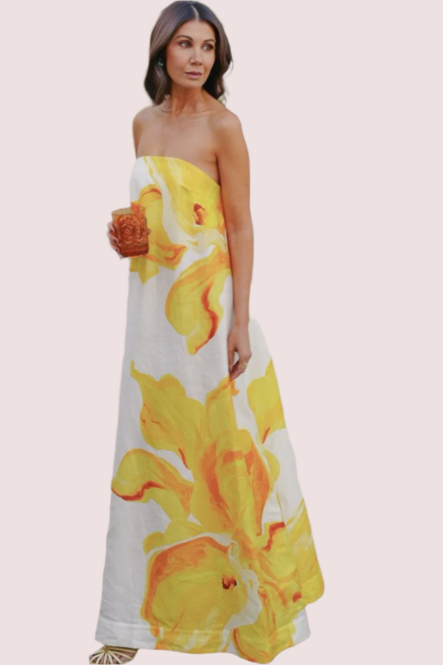 Acler Hopton Dress in Ivory Calla Lily photo 3