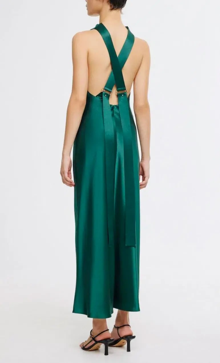 Acler Cadell Cadell Midi Dress Emerald Size 6 photo 6