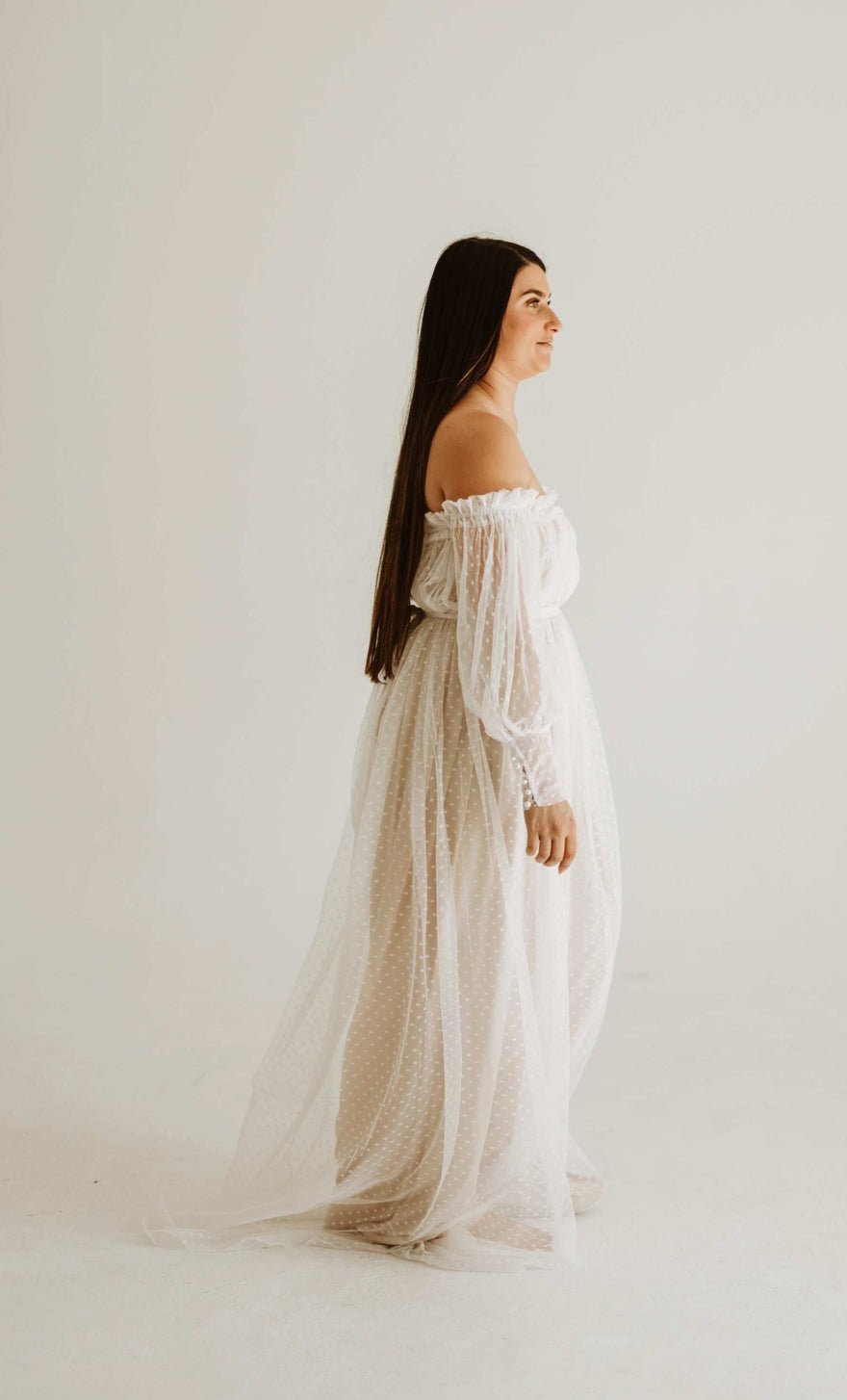 Mama Rentals Isadora Tulle Dress with Nude Lining photo 3
