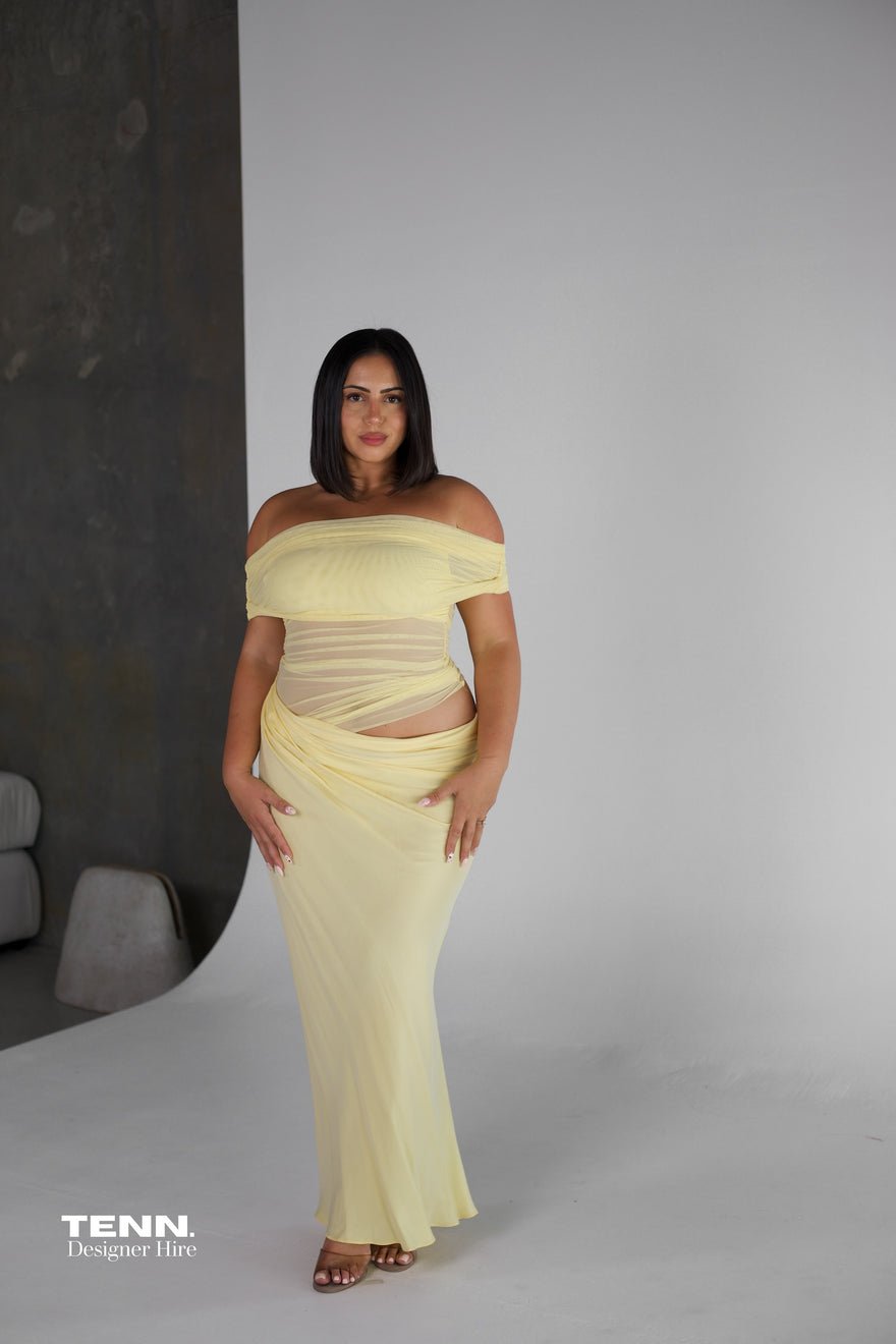 Benni Nico Maxi Dress - Butter photo 4