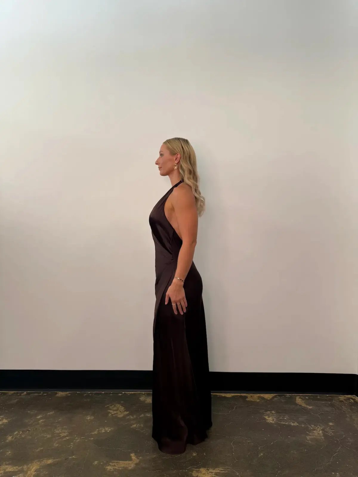 Bec & Bridge Elisia Wrap Maxi Dress in Dark Chocolate  Size AU  8 photo 4