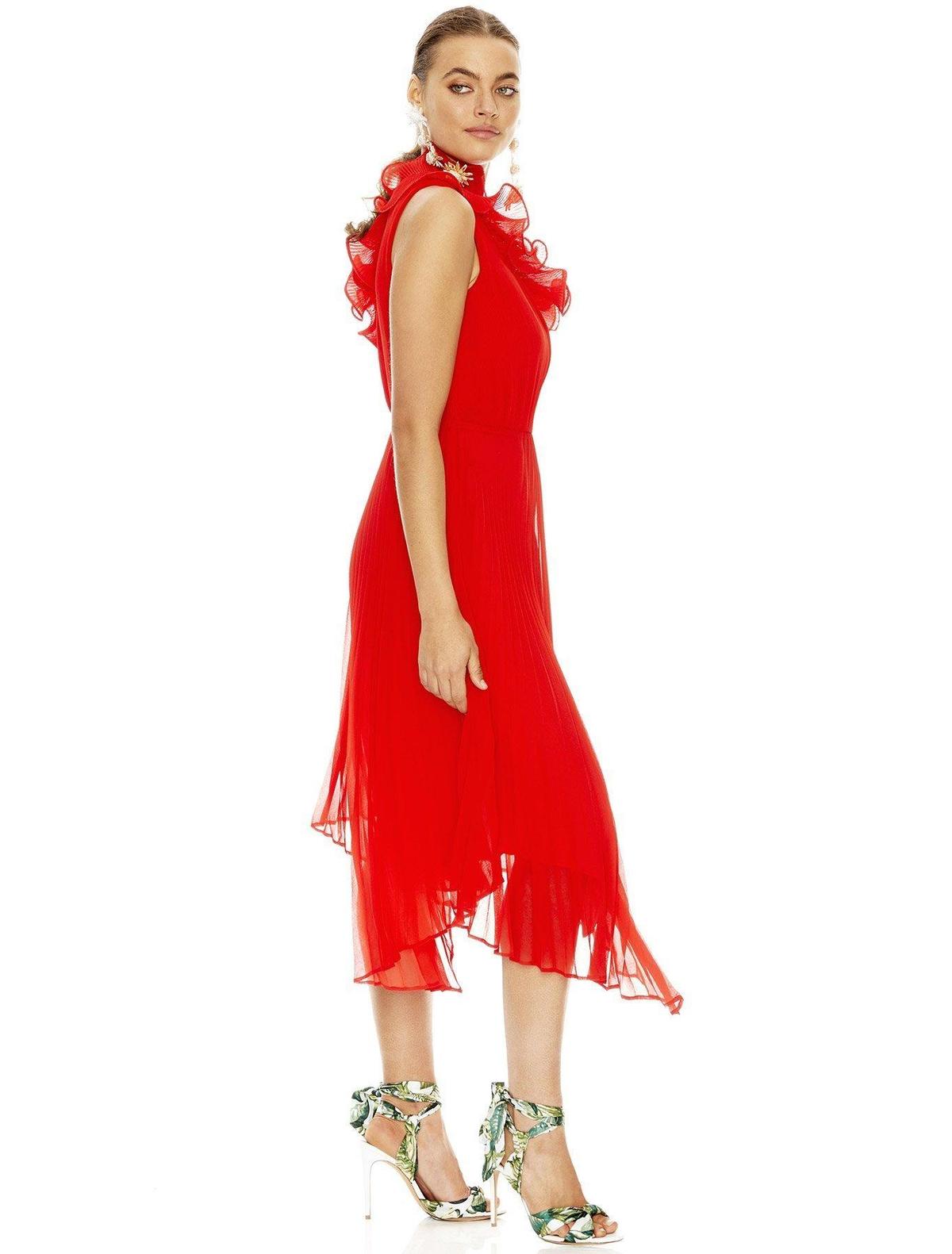 TALULAH Love Song Midi Dress Size 6 photo 3