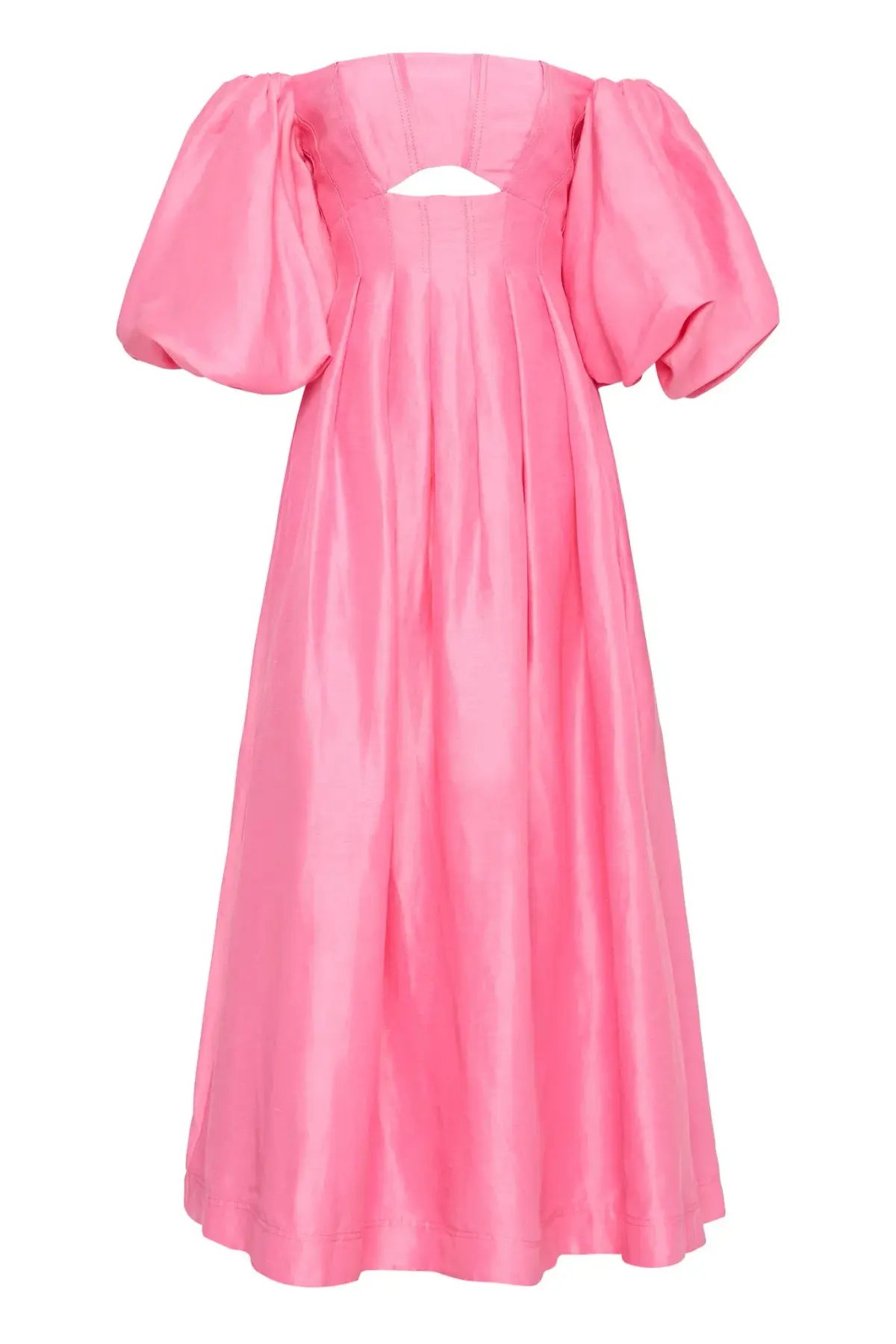 Aje Eugenie Off Shoulder Midi Dress Pink Size 8 / S photo 4