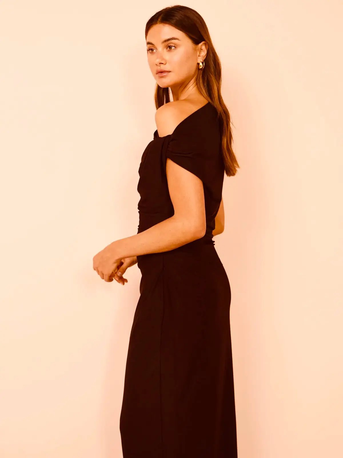 Camilla and Marc Annalise Maxi Dress Chocolate Size 6 photo 3
