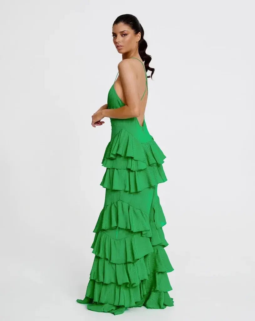 Barcelona Maxi Dress Emerald Green Size AU 6 photo 2