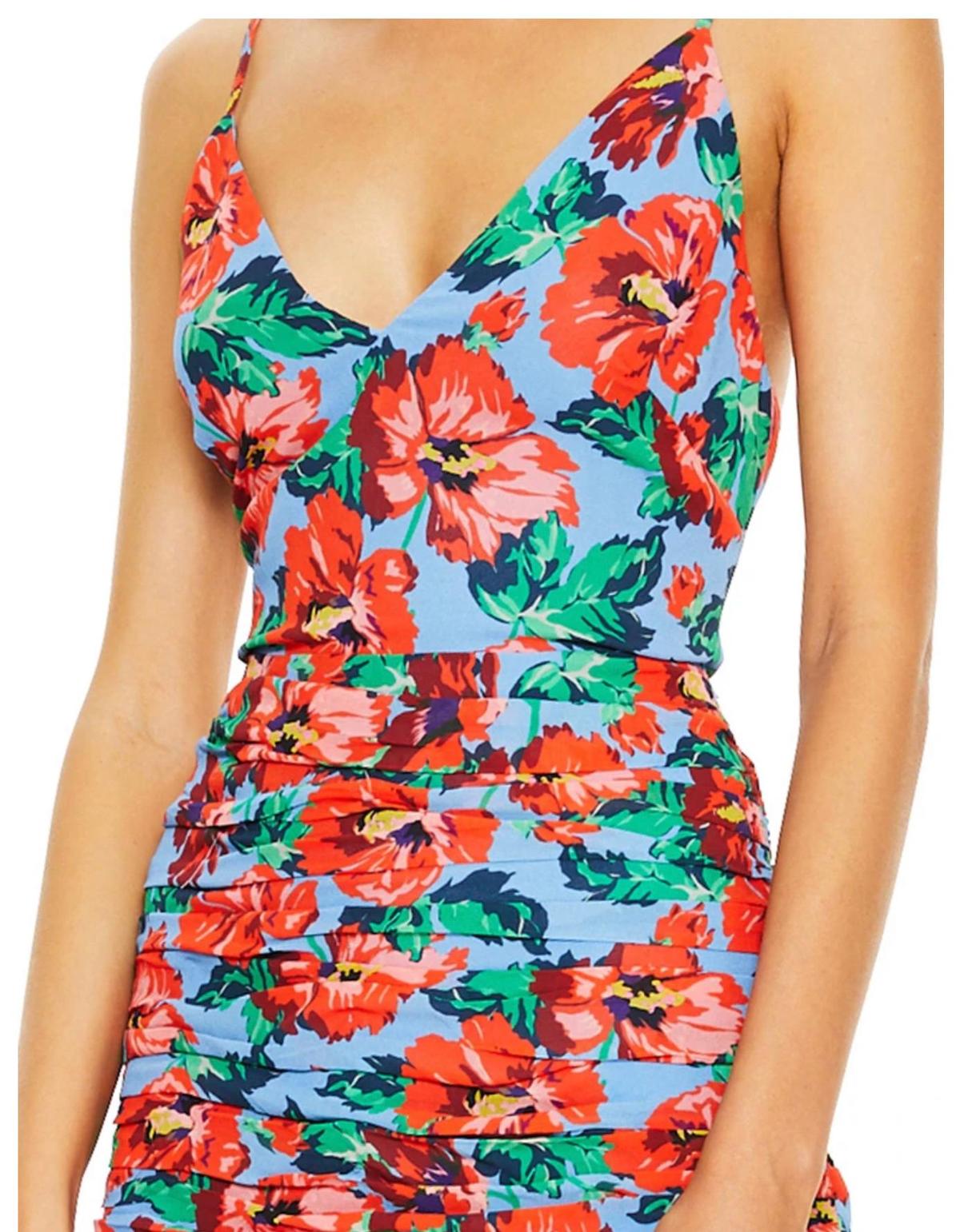 Talulah Luscious MIDI Dress — Red Print photo 4