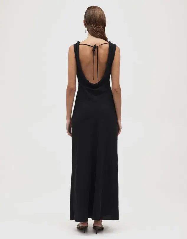 Marle Mariana Dress Black Size 8 photo 3