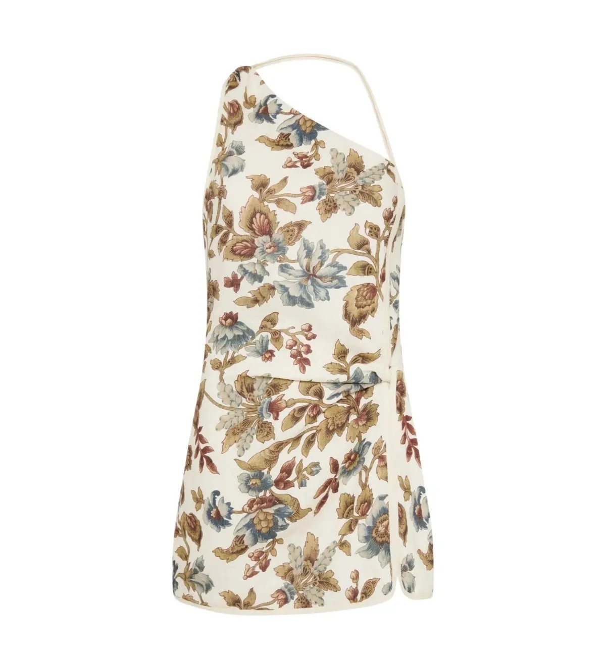 Sir the Label Eleanora Asymmetric Mini Dress Cream Floral Size 4 AU 14 photo 5