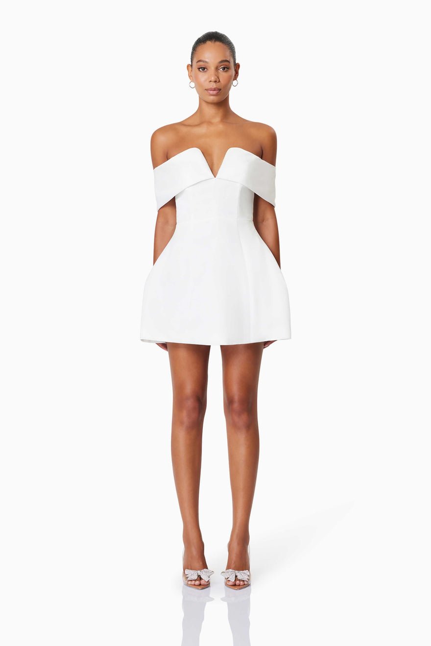 Elliatt Alice Party Dress - Ivory photo 3
