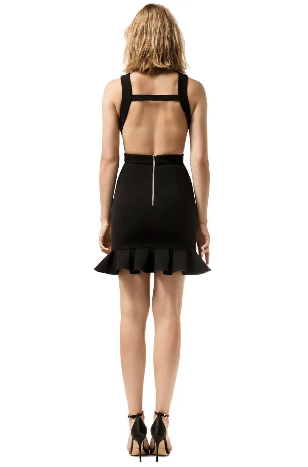 Yeojin Bae Tilly Crepe Dress Black Size 6 photo 2