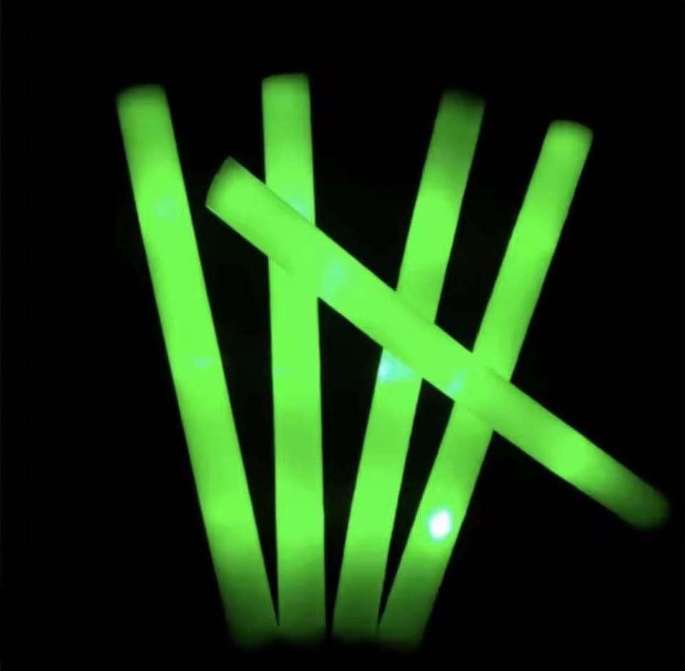 colourful RGB LED glow cheer tube foam sticks dark light for Christmas, birthday, wedding party ❤ photo 3