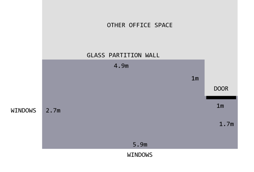 Light filled second storey office for up to four photo 8