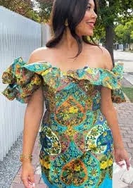 Alemais Sofie Off Shoulder Mini Dress Multi Floral Size AU 10 photo 5
