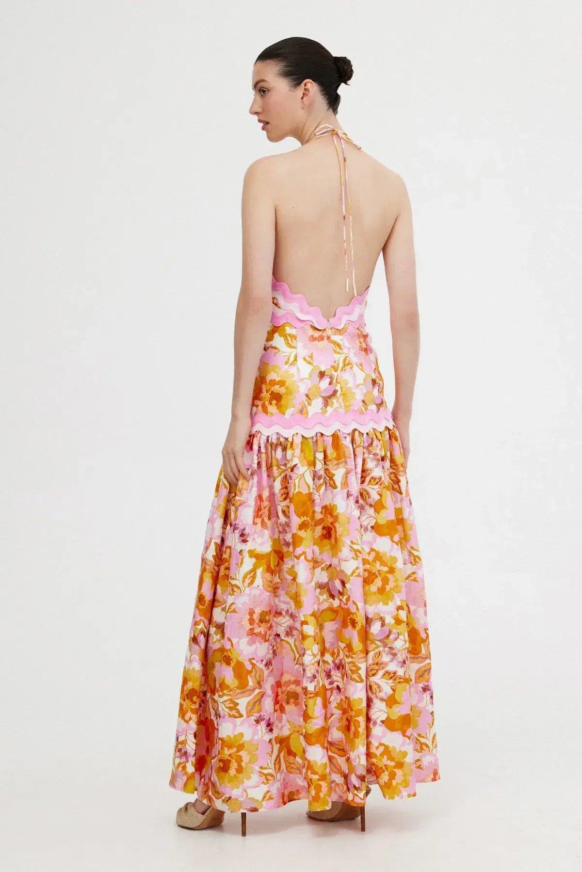 Significant Other Paiton Maxi Dress Dahlia Size 10 photo 2