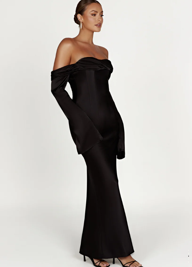 Meshki Giselle Off Shoulder Black photo 3