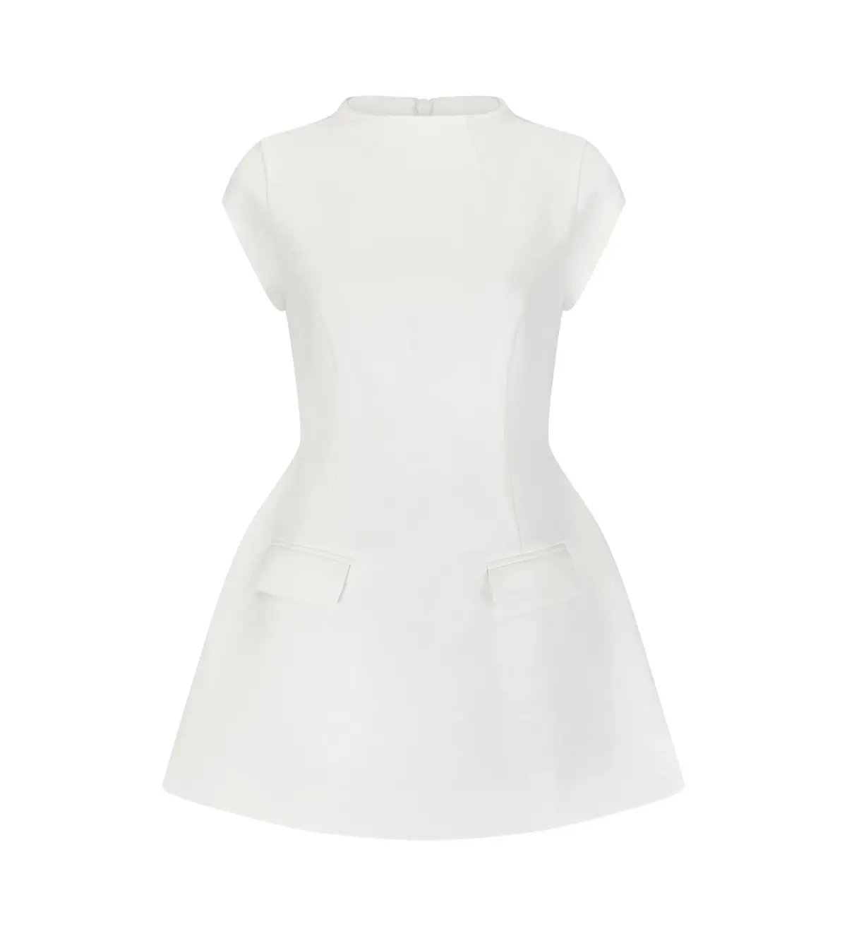 Odd Muse The Ultimate Muse Cap Sleeve Mini Dress White Size S/AU 8 photo 5