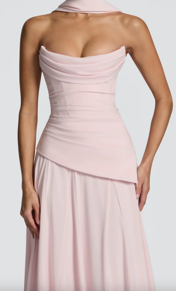 Babyboo Patricia Maxi Dress - Blush photo 3