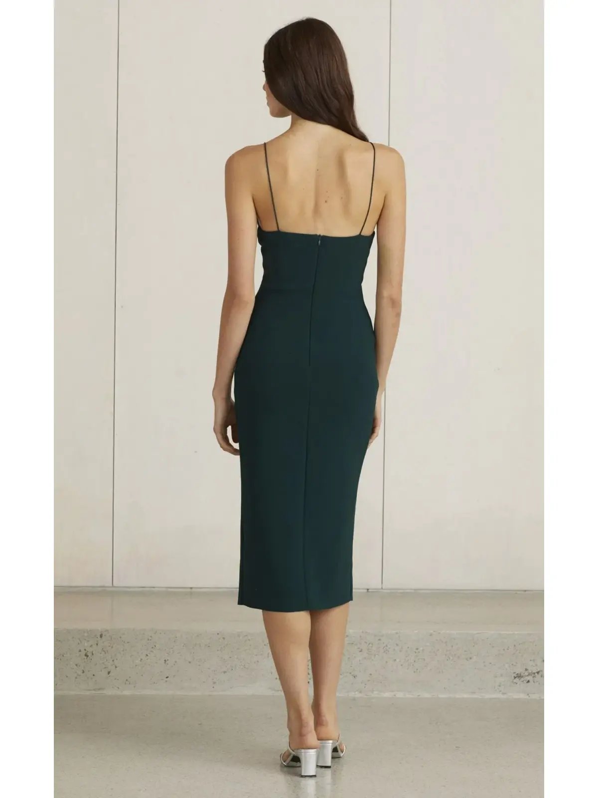 Bec & Bridge Valentine Dress in Green Size AU 10 photo 3