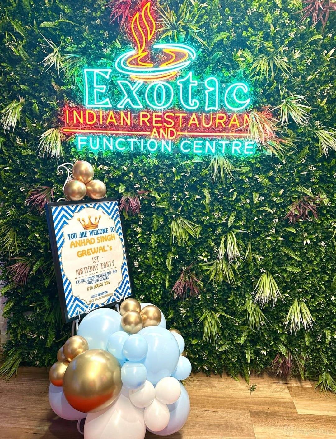Entire Venue at Exotic Indian Restaurant and Function Centre photo 21