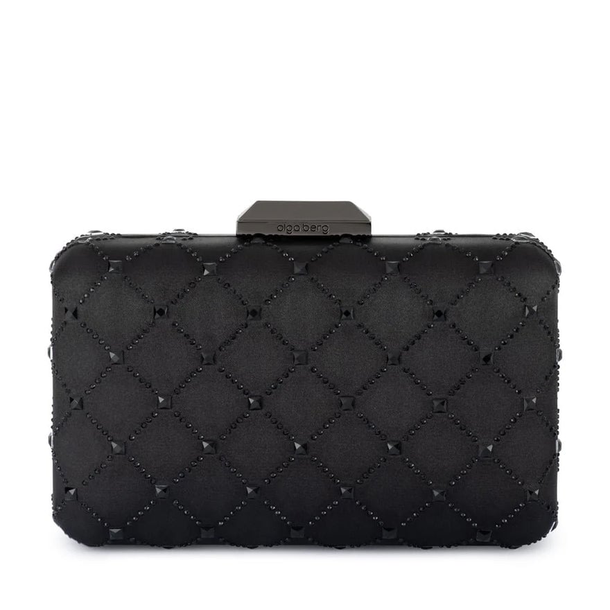 Olga Berg Violet Hotfix Clutch photo 3