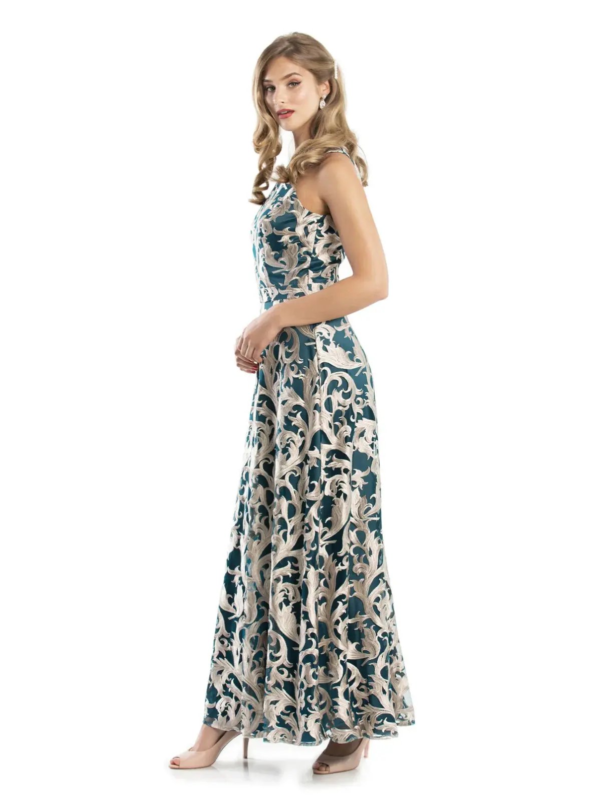 Review Until Forever Maxi Dress Print Size 8 photo 3