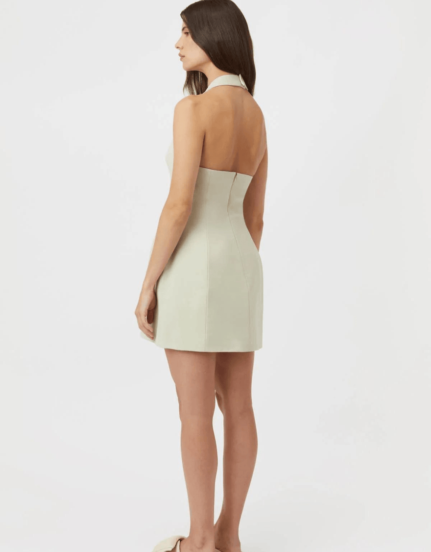 Camilla & Marc Petra Mini Dress - Pale Pistachio photo 4