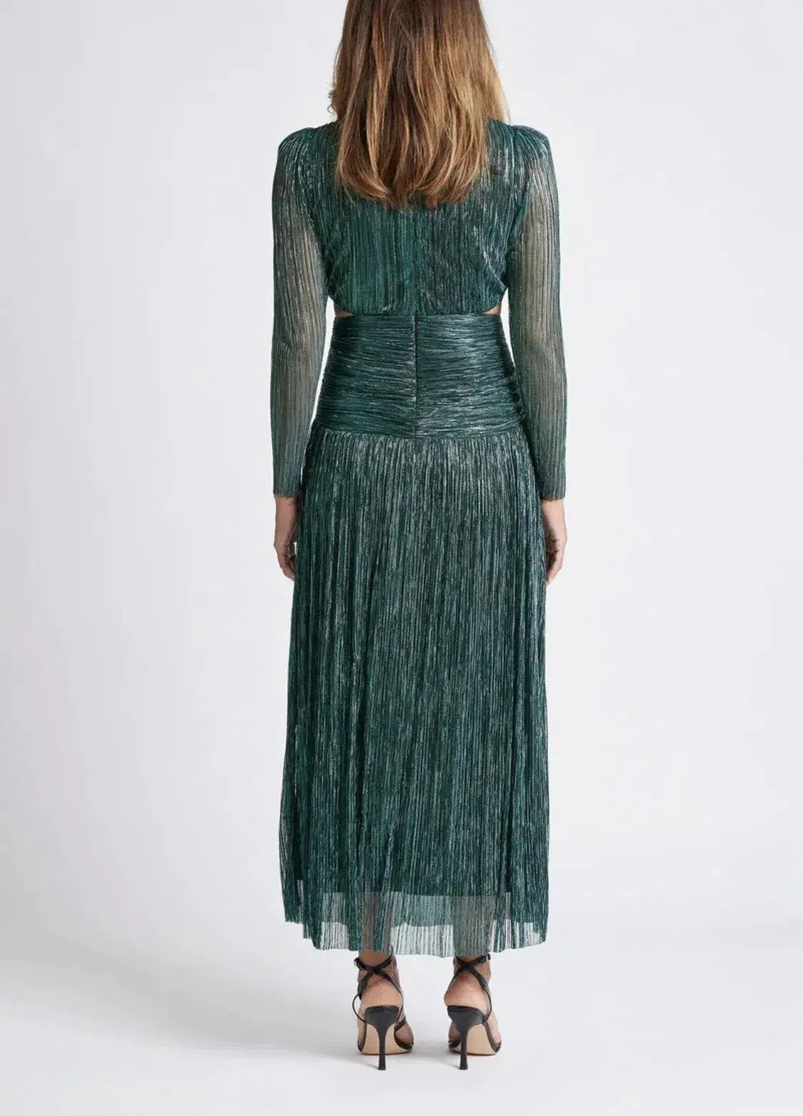 Sheike Millenium Dress in Emerald Size 12 photo 3