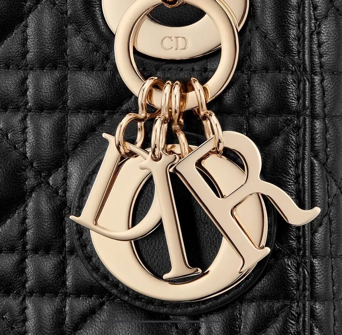 Mini Lady Dior Bag Black Cannage Lambskin photo 7