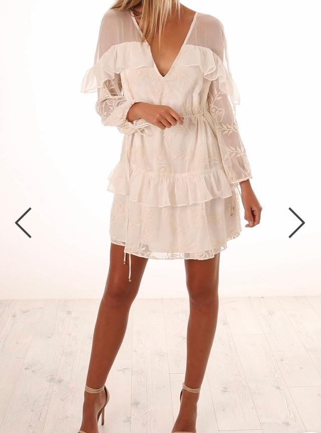 Stevie May White Flow Mini Dress photo 2