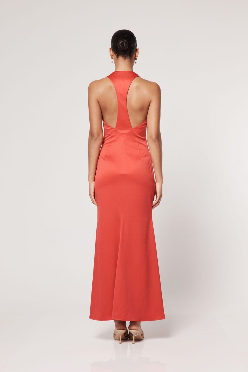 ELLIATT ENDEARMENT MAXI DRESS - SCARLET RED photo 5